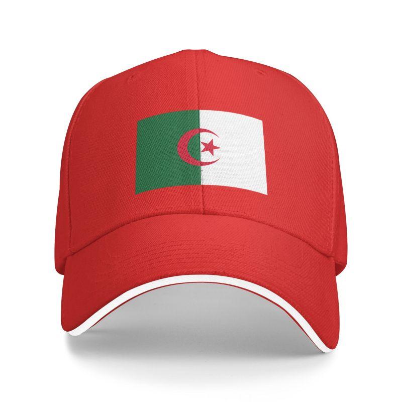 Custom Flag Of Algeria Baseball Cap Sun Protection Unisex Women's Adjustable Algerian Patriotic Dad Hat Autumn