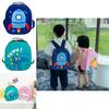 Blue Rocket Cartoon School Bag Eva Breathable Wear-resistant Shockproof Lightweight