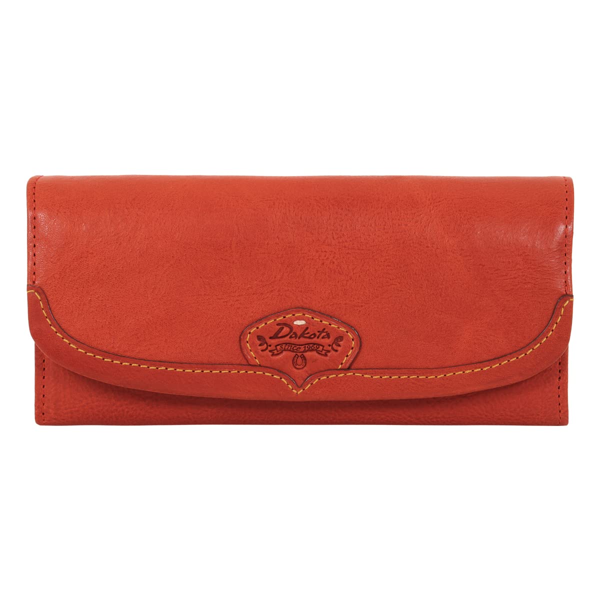 

Long Wallet with Coin Purse Genuine Leather Harvest Orange [Dakota] Women s DA-30172-34 помаранчевий