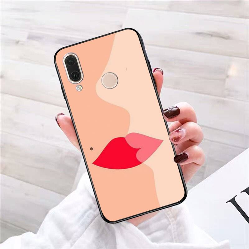 

Чехол для телефона Sexy Lips для Redmi 9A 8A 6A Note 9 8 10 11S 8T Pro Max 9 K20 K30 K40 Pro PocoF3 Note11 5G Redminote11S