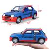 Bburago 1/24 Scale Renault R5 Turbo Blue / Diecast Model Car, Finished Product, 18-21088 BU