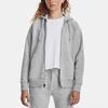 Under Armour Rival Fleece Full-Zip Hoodie Women Hoodies Gray 1379497-012