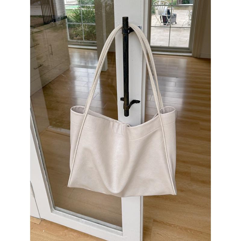 Lazy Wind Big Bag, New Fashionable Large-capacity Commuter Tote Bag, Niche Single Shoulder Women's Bag.