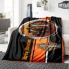 1pc Harley-Davidson Blanket, Gift, for Men and Women, Soft Blanket, Good for Sofa Bed Couch Travel, Lightweight Flannel Blanket
