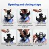 Five In One Men's Electric Shaver Set Hairdressing USB Charging Bald Shaver
