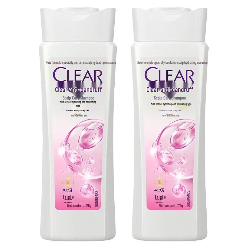 Clear Scalp Anti-Dandruff Moisturizing Shampoo Duo Pack
