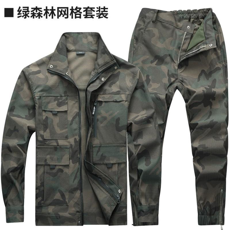 

Overalls Suit Men s Camouflage Wear-resistant Tear Resistant Tooling Labor Protection Thickened Breathable Mountaineering 165 Suggestion 100-110 kg