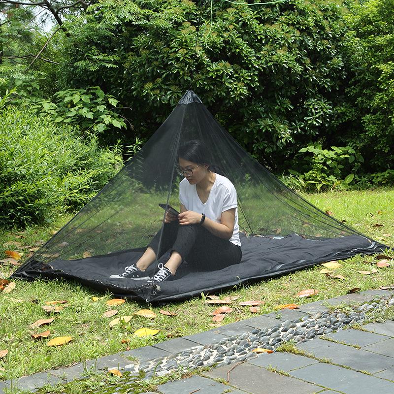?Outdoor Tent For Mountaineering Camping Single Anti Mosquito Net Bed Tent Decoration Set