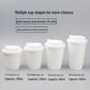 Xihé 10oz Double-Layer Disposable Paper Cups with Lids