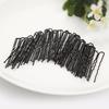 40Pcs U Shaped Waved Bobby Barrette Salon Grip Hairpins Clip Pin