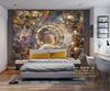 Królewska Tapiseria Malarska Sufitowa Fantazja XVIII Wiek Klasyczny Barokowy Obraz Ścienny, 60"x 40" Sztuka Flanelowa