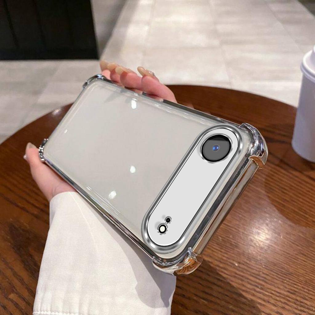 Case for iPhone Air Electroplated Color Border Clear Phone Casing Cover