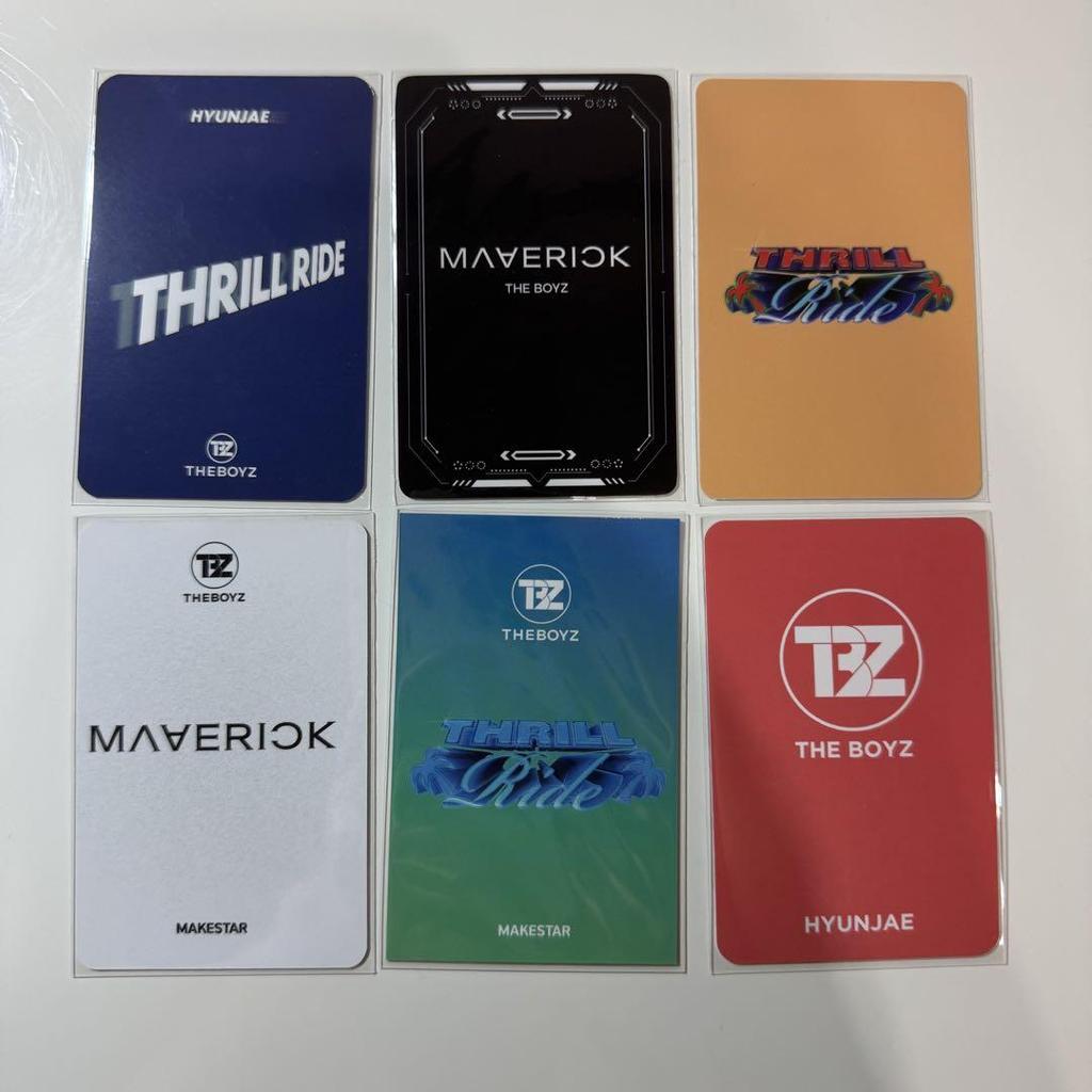 [USED] The Boyz Hyunjae Bonus Trading Card