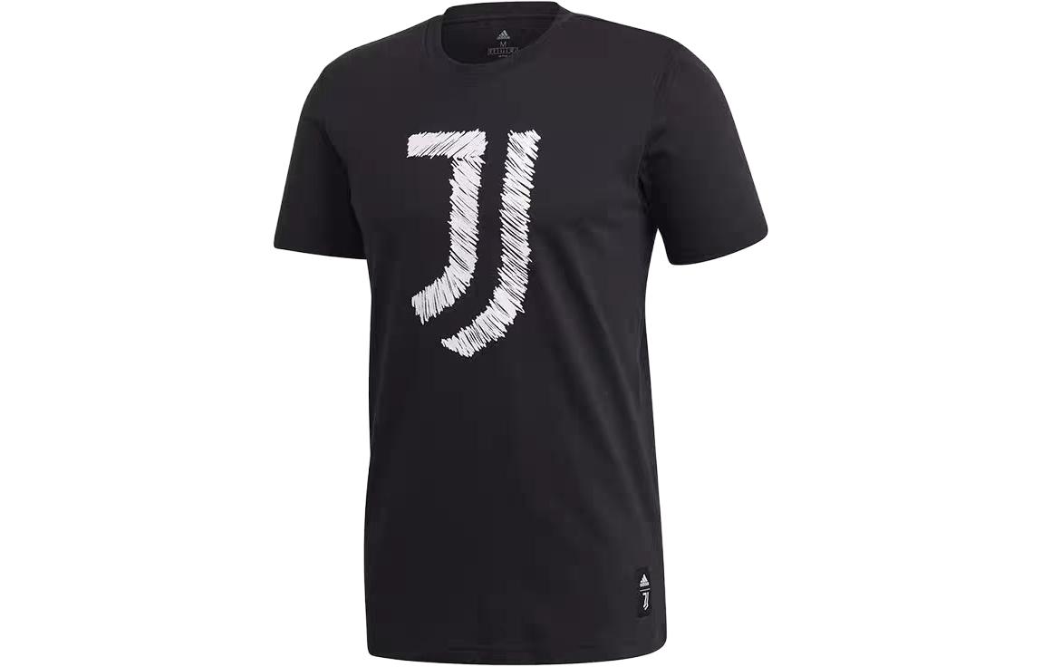 Мужские футбольные майки Adidas Черные Умеренные Прямой крой FR4223 S