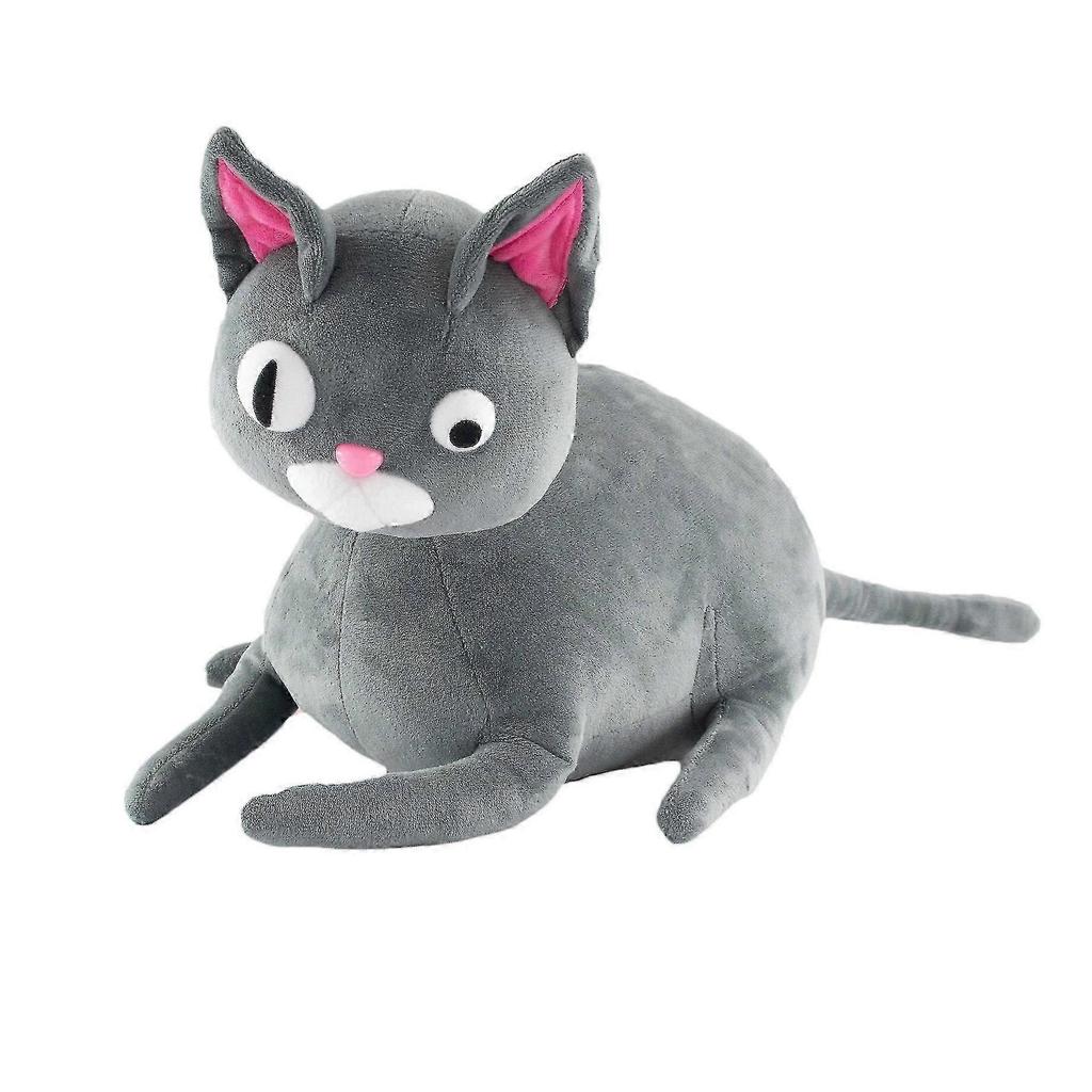 Noodle and Bun Plush Toys, Cute Soft Stuffed Anime Cat and Dog Dolls for Kids Room Decor, Birthday Gift 25-26cm