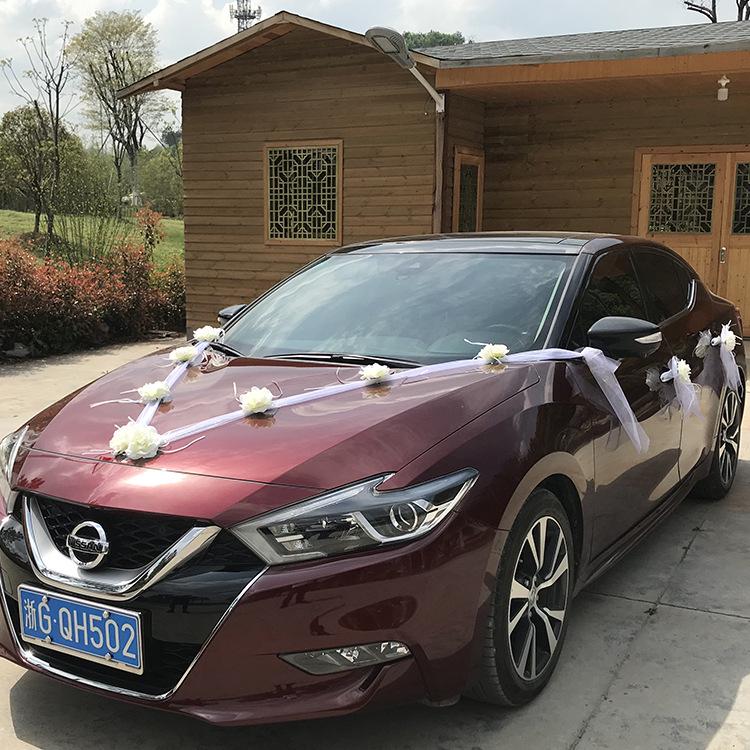 Creative Wedding Car Decoration Flower Set: New & Stylish Simulation Flowers for Wedding Cars
