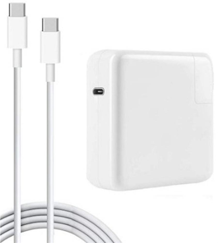 61W PD Charger with 2M Cable USB C To USB Type C For  Google Pixelbook/ Pixel Slate/ Pixelbook Macbook Pro 12-inch 15-inch MJ262LL/A