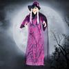 Voiceactivated Glow Halloween Purple Witch Pendant Scary Party Decorations