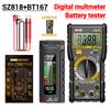 Multifunctional ANENG SZ818 Digital Multimeter High Precision AC/DC Voltage Current 1000V10A NCV Capacitance HFE Tester with Free BT167 Battery Tester