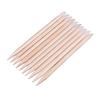 100× Orangenholzstäbchen für Nägel, Holz Nagelhautschieber Entferner für Maniküre Pediküre