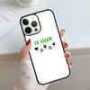 Vegan Pattern Phone Case For iPhone 17 Air 11 12 13 14 15 16 Pro Max Cover For iPhone 17 Air Max Plus Coque Shell