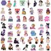 50 Stück Anime Kpop Dämonenjäger Aufkleber Dämonenjäger DIY Aufkleber Scrapbooking Handy Gepäck Skateboard Wasserdichte Aufkleber
