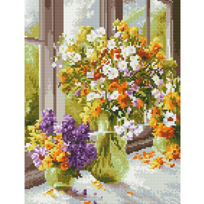 Diamantmalerei Tier Volldiamant Rund/Quadrat Tier 3D Diamant Blume Stickerei Strass Bild Diamant Mosaik Geschenk Schloss Gebäude