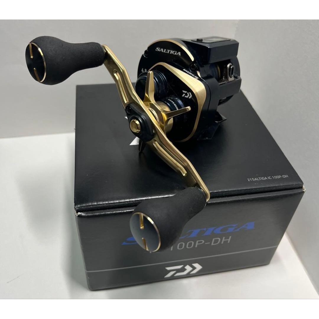 Used Daiwa SALTIGA IC 100P-DH Bait Reel