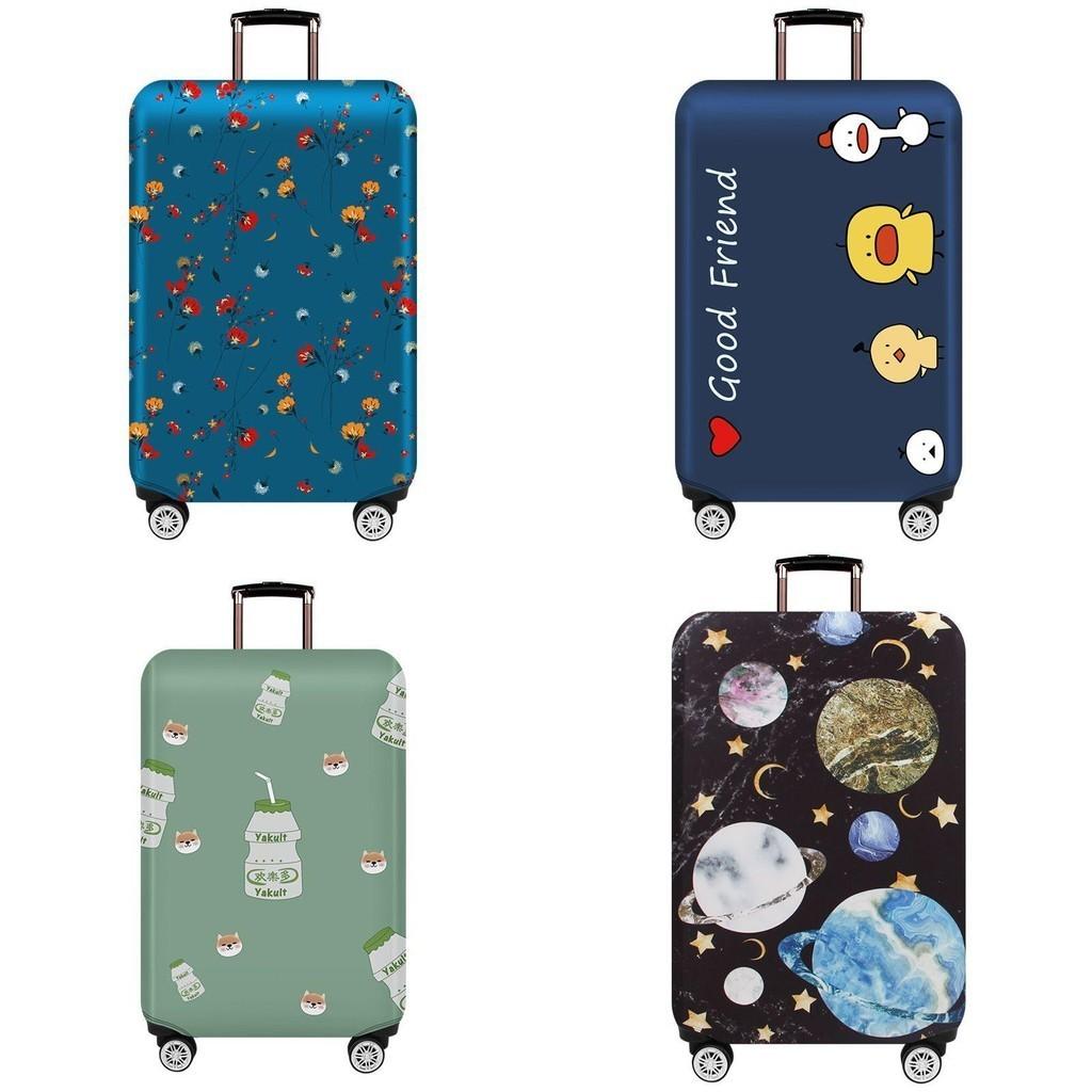 Elastic Luggage Protective Cover-suitcase Dustproof Cover For Travel Accessories
