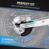 NICECNC For KTM EXC 300 EXC-F 350 2004-2024 Rear Dual Calipers Bracket Stunt Brake Disc Guard For Husqvarna TE 300 GasGas EC 300