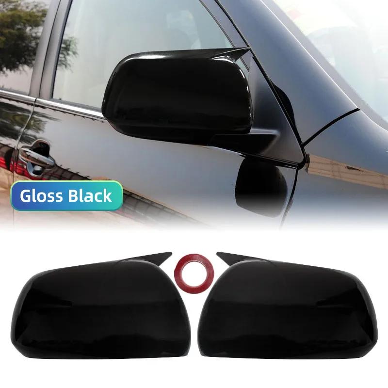 

Car Right+Left Side Door Wing Rearview Mirror Trim Cover Cap for Toyota Highlander 2008-2013 Sticker Exterior Door Case Trim