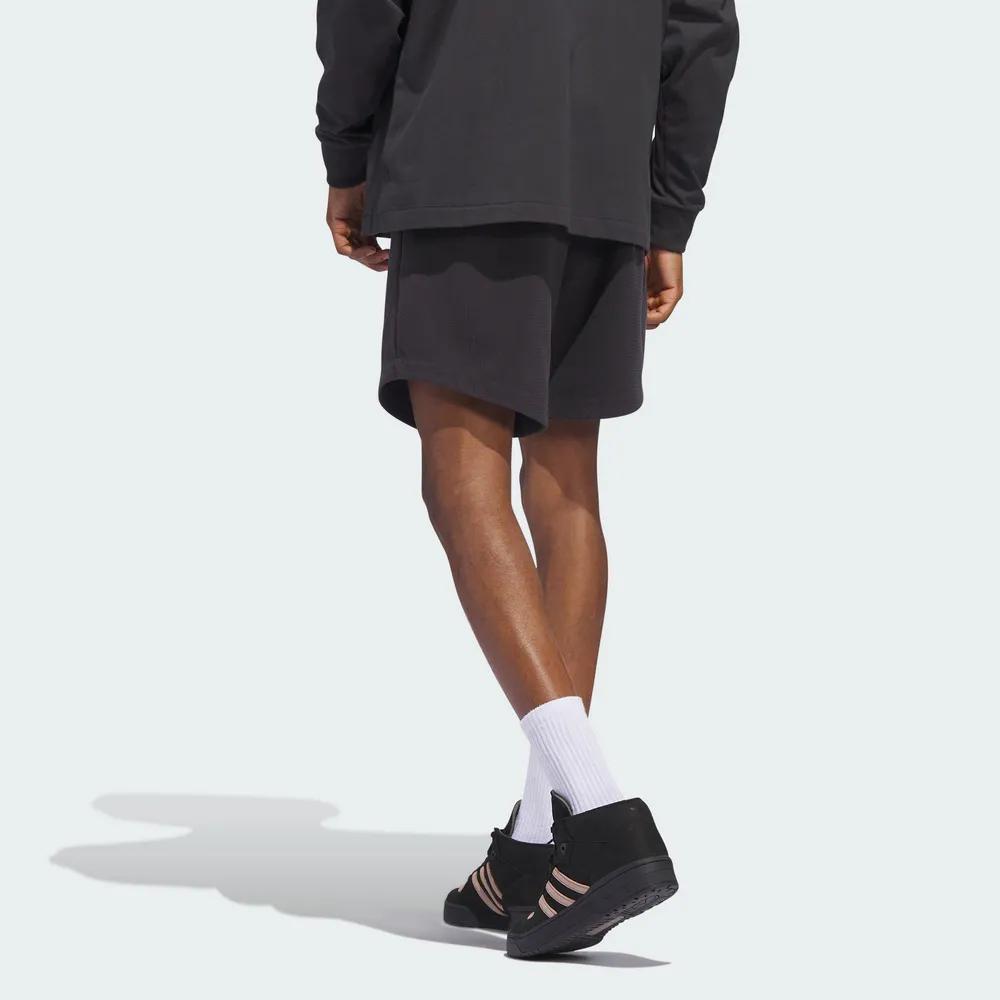 Adidas 2024 Collection Chapter 01 Solid Color Sports Shorts Unisex Bottoms Charcoal-Black IT2472