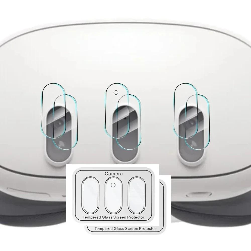 For Meta Quest 3 VR Lens Protector Tempered Glass HD Transparent Anti-scratch Protective Film for Meta Quest3 Accessories