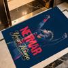 Neymar Träume Fußballlegende Personalisierbarer Namensbereich Teppich Design für Wohnheim Küche Esszimmer im Freien Rutschfester Teppich Büros Dekorieren