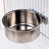 Bird Feeding Dish Cup Parrot Feeder Removable Food Bowl Cage Water Bowls Chinchilla