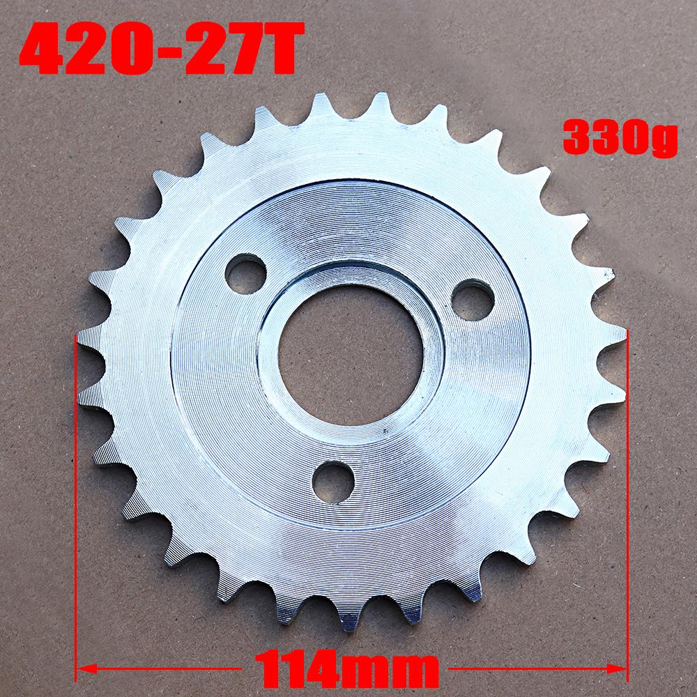 Motorcycle 420-24T 25T 26T 27T 28T 30T 35T Rear Chain Disk Drive System For Honda Z50 Z50A Z50J Z50R Mini Motorcycle
