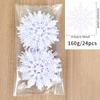 Creative Snowflake Ornaments for Indoor Mall Displays and Christmas Trees