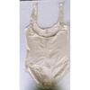 Cross-Lace Zipper Body Shaper with Slimming Control Straps