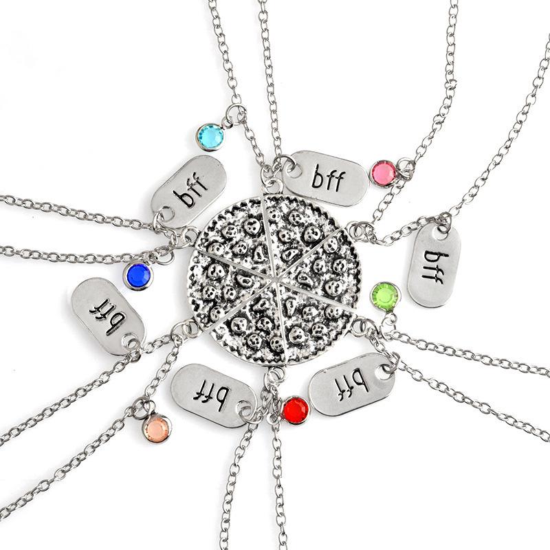 Pizza Pendant Necklace - Best Friend Forever