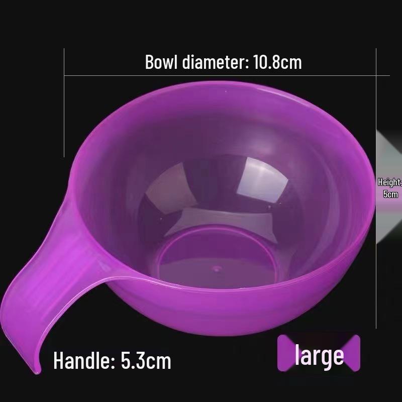 Thickened Makeup Mask Mixing Bowl with Handle for Beauty Salon & DIY
