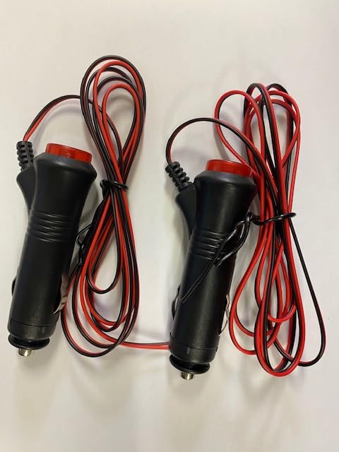 Автоматическая автомобильная розетка прикуривателя 12-24В, гнездо, коннектор, удлинитель, выключатель в комплекте, универсальная, прикуриватель, адаптер (Набор из 2)