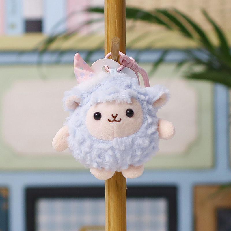 Sheep Plush Keychain With Pp Cotton Filling For Kids And Teens