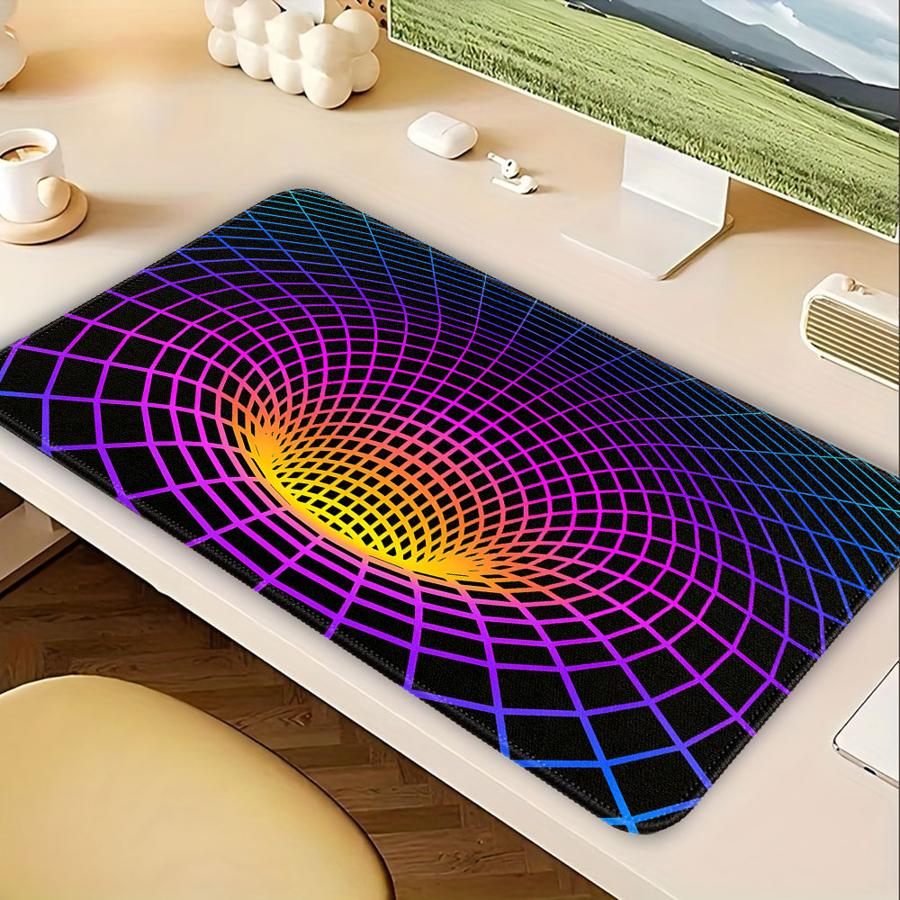 

Colorful Three-dimensional Patterns Anti slip Mouse Pad Computer Laptop Pad Keyboard Mouse Pad Desk accessories Game Console Pad 220x180x2mm