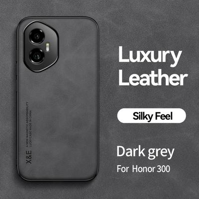 Magnetic Suede Leather Case For Honor 400 Pro Honor400Pro 5G Shockproof Matte Silicone Soft Case Cover