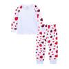 1-13 Years Kids Pajama Set Long Sleeve Sweatshirt and Pants Loungewear