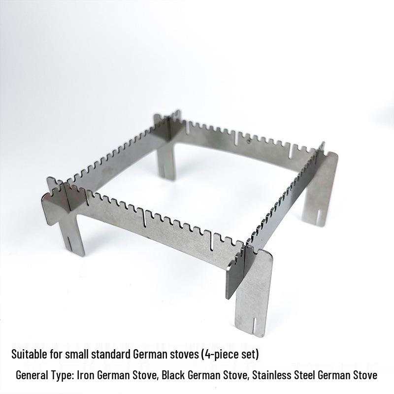 

Stainless Steel Outdoor Extension Stand for Trangia Brass Alcohol Stove