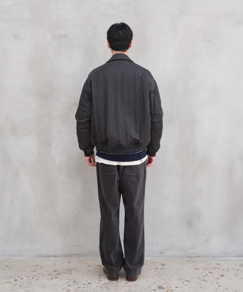 HORLISUN Airborne Nylon Padding Jacket Charcoal