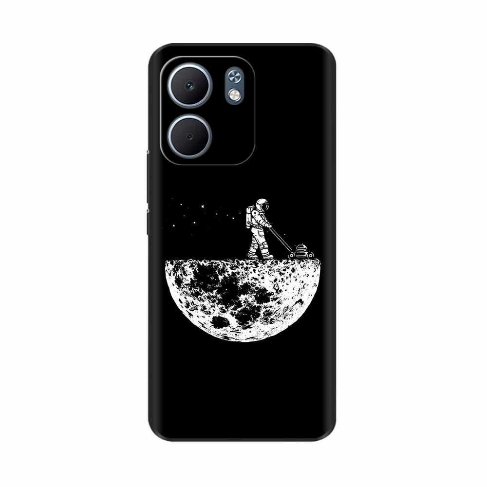 For Oppo A5x Case Soft Silicone Phone Cases Black TPU Back Cover For Oppo A5X A5 x 4G 5G Case Cute Printed Bags Fundas Coque