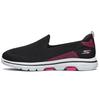 (WMNS) Go Walk 5 Loafers 'Black Pink Red' Women's 15900-BKPK
