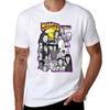 Benommener und verwirrter Charakter Collage Kunst T-Shirt Moderner Druck Lässiges T-Shirt